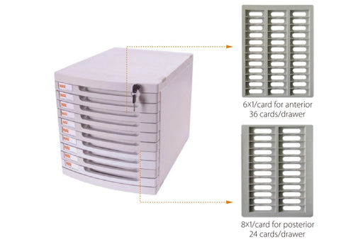 Rubber Teeth Rack Synthetic Polymer Teeth — HUGE Dental